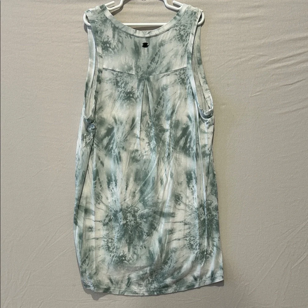 GAIAM Sage Green Tie-Dye Tank Top - Picture 2 of 2
